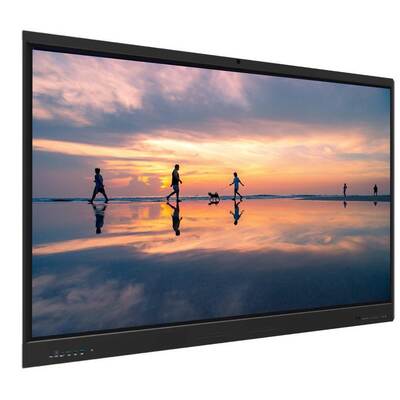 Przenośna 75-calowa interaktywna tablica z zerową szczeliną, z Wi-Fi i zintegrowanym oprogramowaniem do nauczania