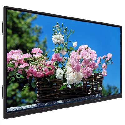 IBoard 4K Ultra HD Interaktywna tablica z technologią dotykową w podczerwieni i podwójnym systemem operacyjnym do inteligentnego nauczania