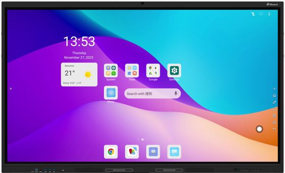 4K EDLA 75-calowy interaktywny panel inteligentne tablice dla konferencji szkolnych