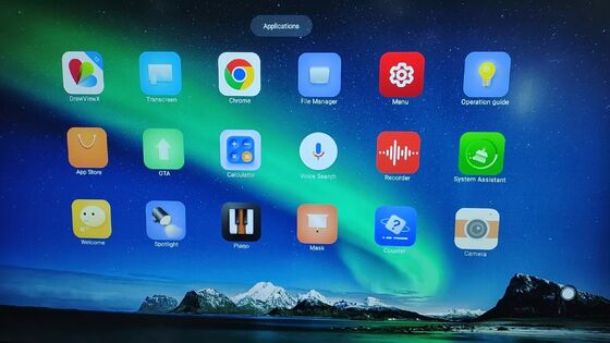 Wbudowany w systemie Android ulepszenie interaktywny ekran dotykowy tablicy białej Producent
