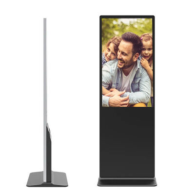 Stojak pionowy IBOARD 43 50 55 65 75 cali, ekran reklamowy LCD, cyfrowy totem, wyświetlacz LED na wystawy