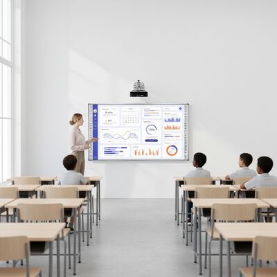 RoHS 85-calowy interaktywny wyświetlacz Dwustronne klawisze skrótu do celów edukacyjnych
