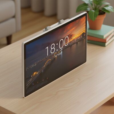 Skaner kodu QR wbudowany na ekranie dotykowym Kiosk Styl mody o współczynniku kontrastu 4000 do 1 Zaprojektowany do interakcji z klientem