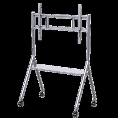 Stojak mobilny Wózek do telewizora mobilnego do wyświetlaczy interaktywnych Smart TV pasujący do telewizorów o przekątnej ekranu 65–86 cali