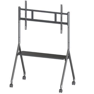 Stojak mobilny Wózek do telewizora mobilnego do wyświetlaczy interaktywnych Smart TV pasujący do telewizorów o przekątnej ekranu 65–86 cali