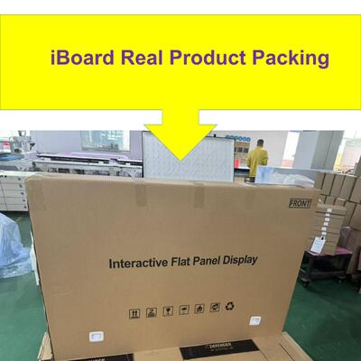 Iboard LCD Smart Board 75-calowy interaktywny panel dotykowy do klas z pakietem oprogramowania edukacyjnego