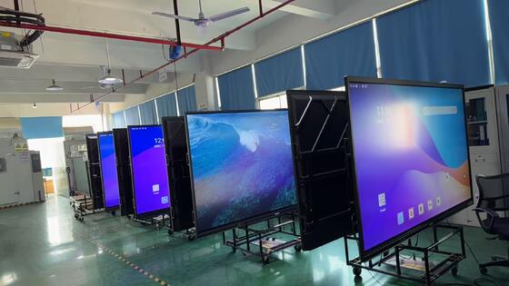 Najnowszy interaktywny ekran dotykowy Monitor 75 cali dla edukacji Korporacyjny wyświetlacz
