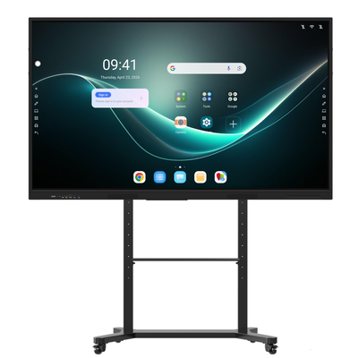 Iboard 75 cali 4K Digital Whiteboard 20-punktowy IR Touch dla edukacji i współpracy