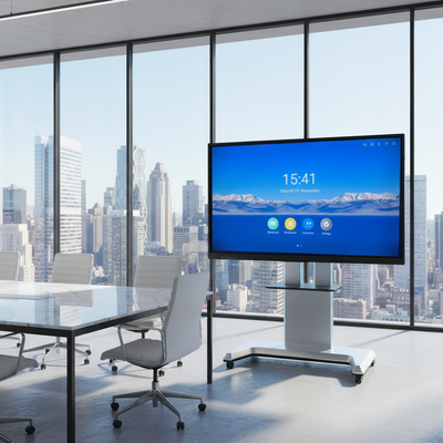 Iboard LCD Smart Board 75-calowy interaktywny panel dotykowy do klas z pakietem oprogramowania edukacyjnego