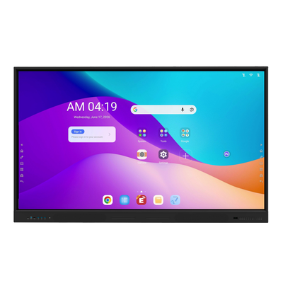 Google EDLA certyfikowany Android 16 Interaktywny płaski panel wyświetlaczy 65/75/86/98 cali od iBoard