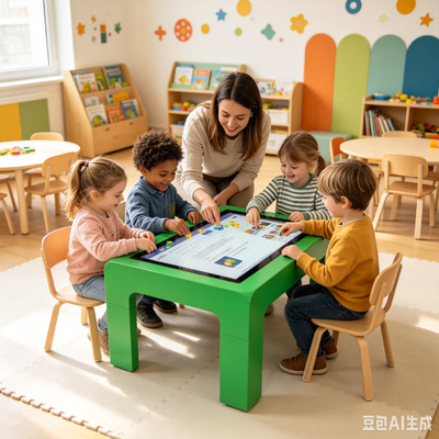 Interaktywny stół dotykowy Smart Touch Screen stół dla dzieci 43 cali