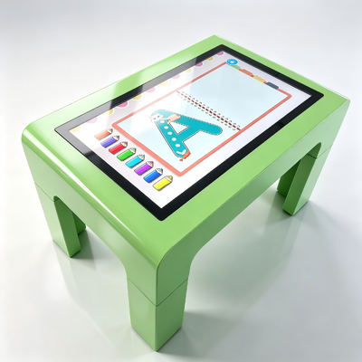 PCAP Touch Screen Table 32 43 55 Inch PC Win OS Odłączalne nogi dla dzieci Spotkania przedszkolne