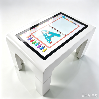 PCAP Touch Screen Table 32 43 55 Inch PC Win OS Odłączalne nogi dla dzieci Spotkania przedszkolne