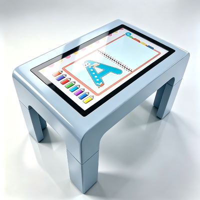 PCAP Touch Screen Table 32 43 55 Inch PC Win OS Odłączalne nogi dla dzieci Spotkania przedszkolne
