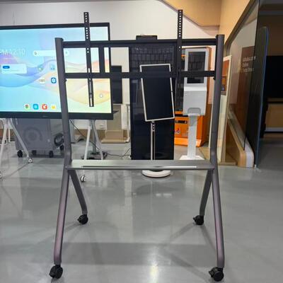 Stojak podłogowy 100 kg Stojak mobilny z płaskim panelem Materiał ze stali węglowej