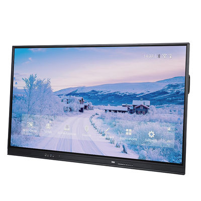 75-calowa tablica Office Smart Board 20-punktowa tablica wielodotykowa Interaktywna tablica cyfrowa z płaskim panelem