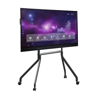 Interaktywny płaski panel 4K z komputerem All In One 178 Kąt widzenia