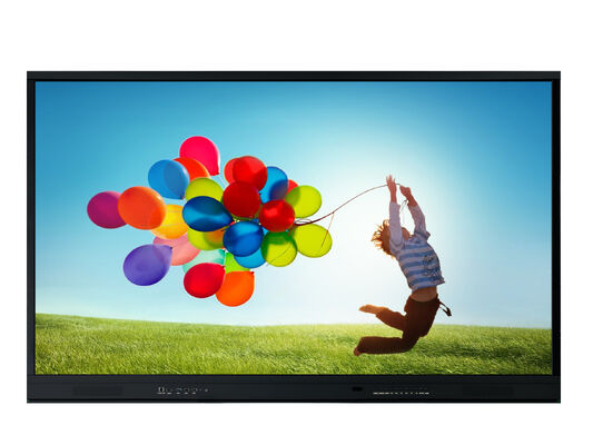 Tablica interaktywna z ekranem dotykowym o przekątnej 75 cali. Wyświetlacz dotykowy Smart Board 4K