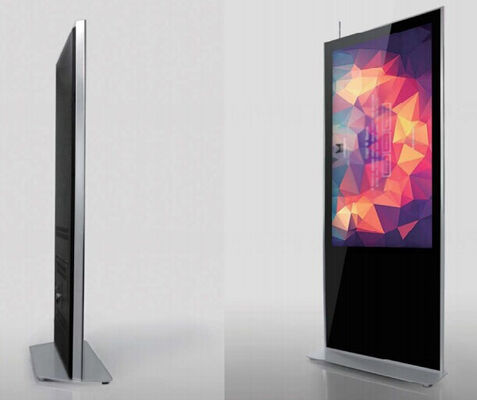 65-calowy stojący wyświetlacz Digital Signage 178 stopni Zatwierdzenie FCC HD NOWA produkcja fabryczna