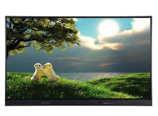 Interaktywna tablica z ekranem dotykowym OEM Dokładność 2 mm Wąska ramka Panel interaktywny