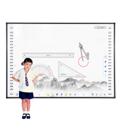 82 cali Nano Ceramic Infrared Touch Interaktywna Digital Whiteboard z Multi-Touch i Aluminium Frame