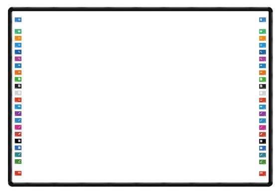 82-calowa tablica szkolna Smart Whiteboard z projektorem