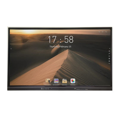 65 &#39;&#39; Tablica edukacyjna LED Interaktywny wyświetlacz LED na podczerwień Monitor wielodotykowy Inteligentna tablica