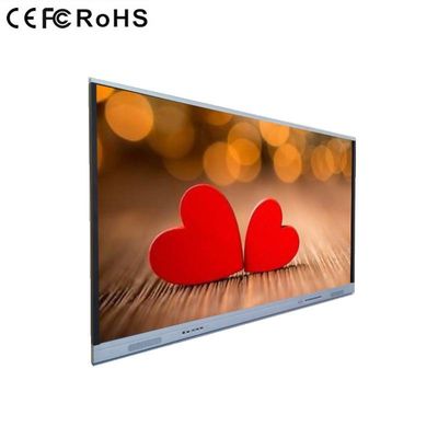 Wysoka dokładność 2mm LCD Smart Board obsługuje Windows Linux, podczerwień, rama ze stopu aluminium