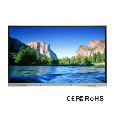 Rama ze stopu aluminium Monitor biznesowy z ekranem dotykowym o niskim poziomie promieniowania Ekran 3840 * 2160 4K