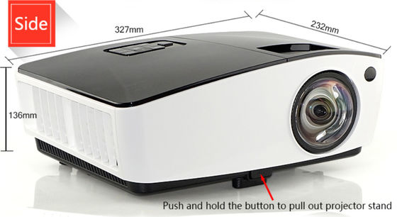 Ultra HD 4K Laser Short Throw Projektor 4000 Lumens Smart Projektor dla Szkoły Rodzinnej i Firmy