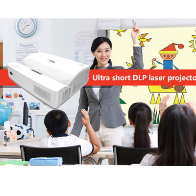 Projektor laserowy DLP 3300 lms Full HD 1920 * 1080 do kina domowego