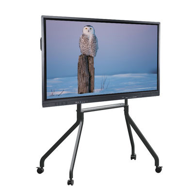 Interaktywna inteligentna tablica 4K LED 65-calowy system Android 8, aluminiowa rama, obsługa OPS