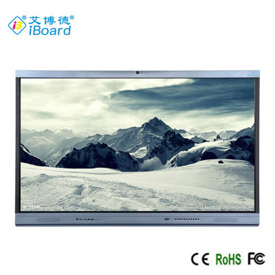 TFT LED 75'' interaktywny monitor z ekranem dotykowym Android 11 z komputerem AIO, technologią IR, wbudowaną kamerą
