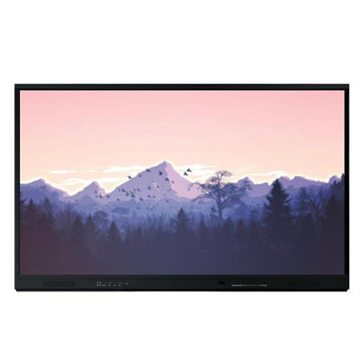 65" Smart Interaktywna Tablica Interaktywna z Ekranem Dotykowym, Biała, Montowana na Ścianie, Smart TV z Dotykiem