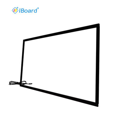 iBoard OEM Rozmiar 19-200 cali Ramka Multi Touch na podczerwień do kiosku dotykowego 8 ms 20 punktów dotykowych