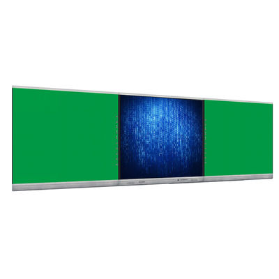 86 &#39;&#39; Inteligentna inteligentna tablica do nagrywania Zielona tablica 4000: 1 LED Android 9.0 Tablica połączeń 350cd/m2