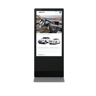 65-calowy stojący wyświetlacz Digital Signage 178 stopni Zatwierdzenie FCC HD NOWA produkcja fabryczna