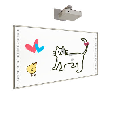 86-calowy 98-calowy 102-calowy Multi Finger Touch Ścienny interaktywny wyświetlacz na podczerwień Tablica Smart Board