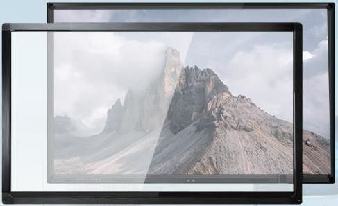 iBoard OEM Rozmiar 19-200 cali Ramka Multi Touch na podczerwień do kiosku dotykowego 8 ms 20 punktów dotykowych