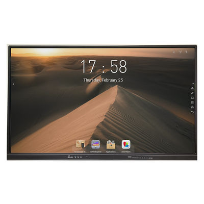 65-calowa tablica interaktywna 4K ze szkła hartowanego IR 4K DLED