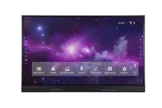 Tablica interaktywna LED na podczerwień Ultra cienka aluminiowa rama Interaktywny panel dotykowy na podczerwień 4K
