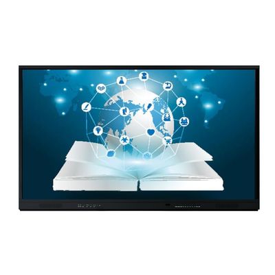 20 punkt dotykowy 75-calowa płyta inteligentna LCD do interaktywnych rozwiązań dotykowych w szkole Konferencja biurowa Interaktywny płaski panel