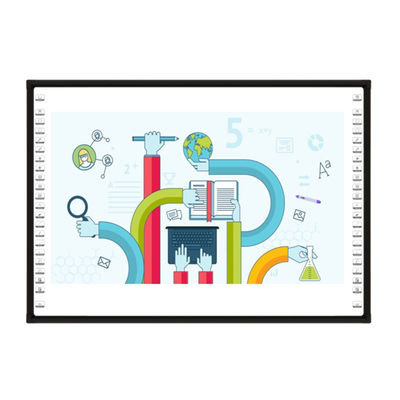 Tablica interaktywna Multi Touch School T Series 10 punktów w kolorze srebrnym z oprogramowaniem do nauczania