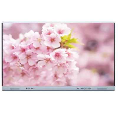Interaktywna inteligentna tablica 4K LED 65-calowy system Android 8, aluminiowa rama, obsługa OPS