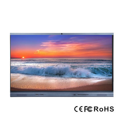 Tablica interaktywna LED IR 75-calowy interaktywny monitor dotykowy LCD z płaskim panelem dla edukacji