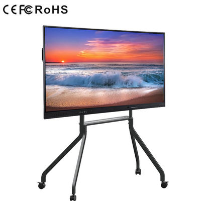 Tablica interaktywna LED IR 75-calowy interaktywny monitor dotykowy LCD z płaskim panelem dla edukacji