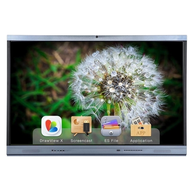 Tablica interaktywna Android 11 IR 65 75 86-calowy płaski wyświetlacz z serii YL Port USB OTA Multi Touch Points dla dzieci