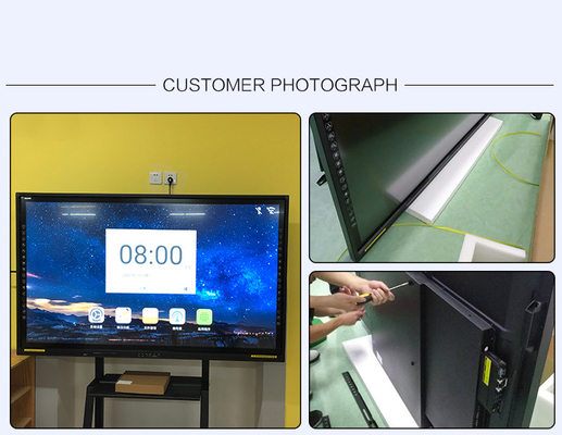 IBoard Przenośny interaktywny płaski panel Czarny Mini Wbudowany procesor Intel Core generacji OPS I7 I5