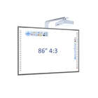 86 Inch Interactive Whiteboard Aluminum Alloy Frame OEM