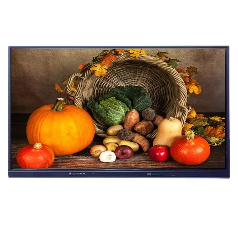 65 75 86 98 cali LCD Smart Board Interaktywny 4mm Szkło hartowane Android Windows 10/11 Pro Touch Finger Smart Monitor